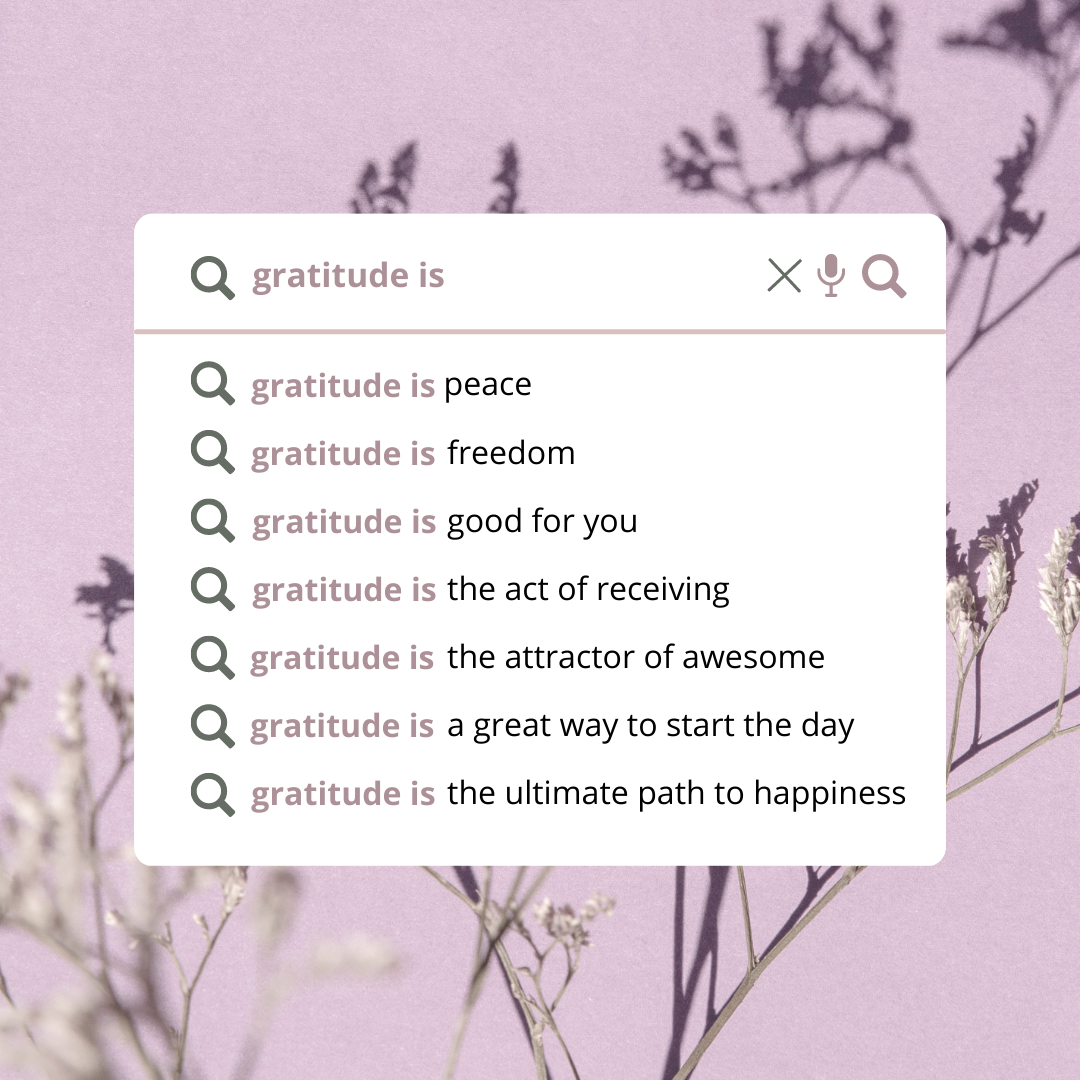 How to practice gratitude