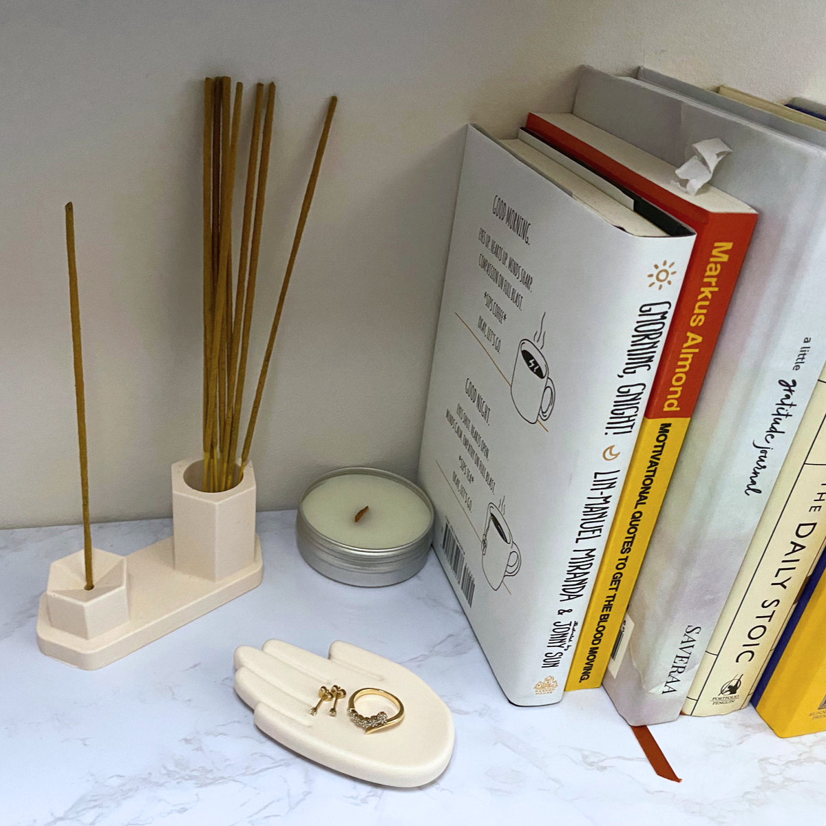 Clearing my space incense stick Holder (Hexagon)